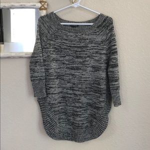 Gray express sweater
